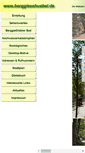 Mobile Screenshot of berggiesshuebel.de